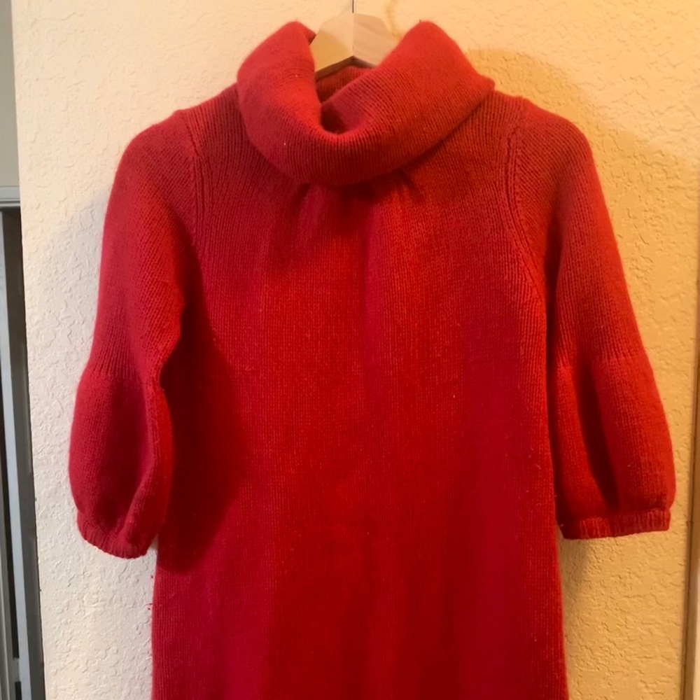 Red Sweater Dress